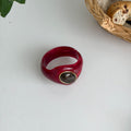 Natural Stones Irregular Weave Resin Bracelets 6W6JBR621