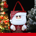 Christmas Santa Claus Plush Doll Gift Pouch Hangabg 6W10BOB1352