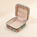 Vintage Embroidered Floral Large Capacity Jewelry Box 6H13HSJ144