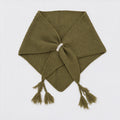 Thick Chunky Knitted Triangle Shawl - DippedShop Wholesale - #1987
