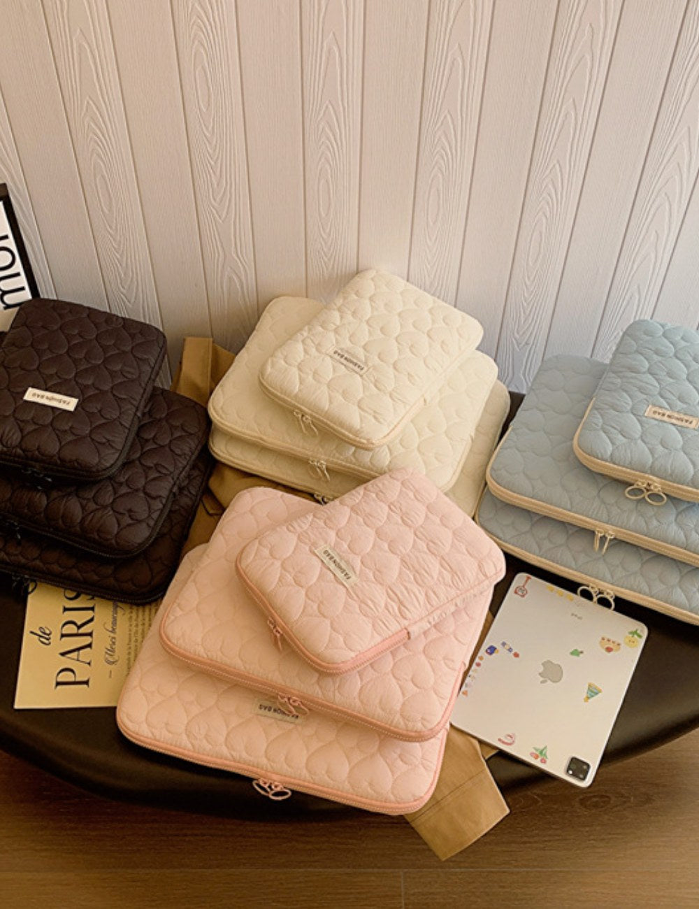 Cute Love Simple Laptop Ipad Protect Bag DPB2925