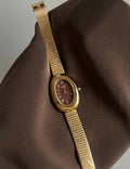 Vintage Gold Red Dial Watch - DippedShop Wholesale - #7475