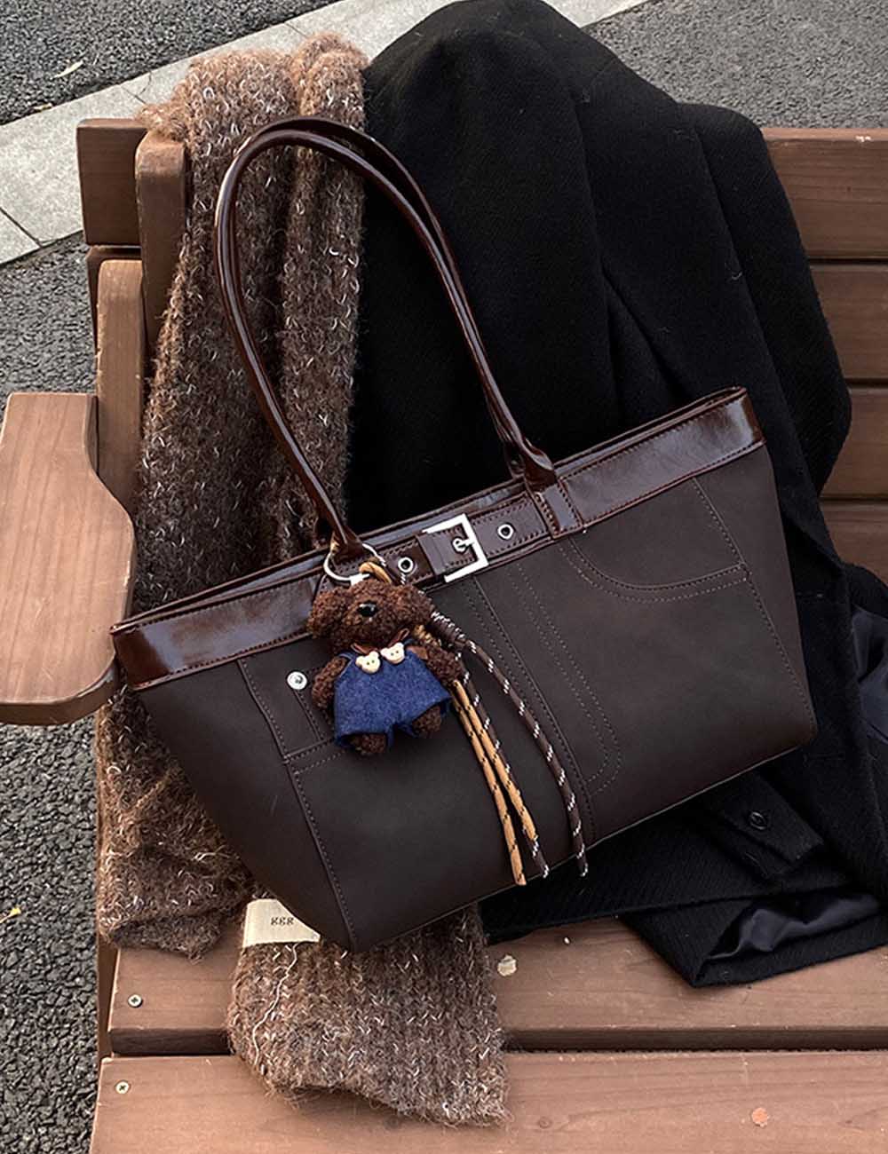 Patchwork Tote Bag - DippedShop Wholesale - #2275