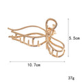 Trendy Hollow Out Metal Strong Hold Hair Claw MK2MBEP6W6HCP373