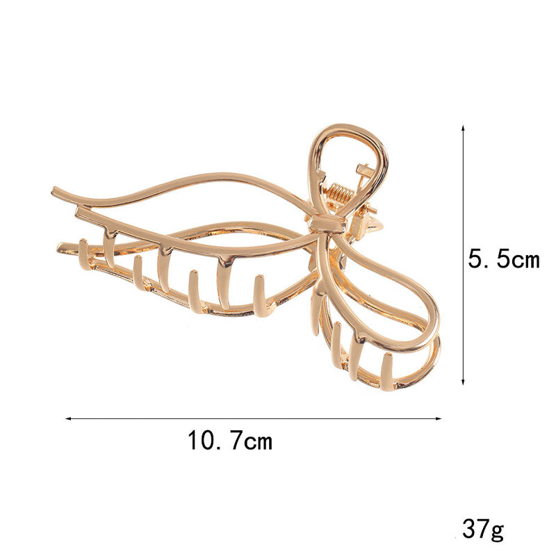 Trendy Hollow Out Metal Strong Hold Hair Claw MK2MBEP6W6HCP373
