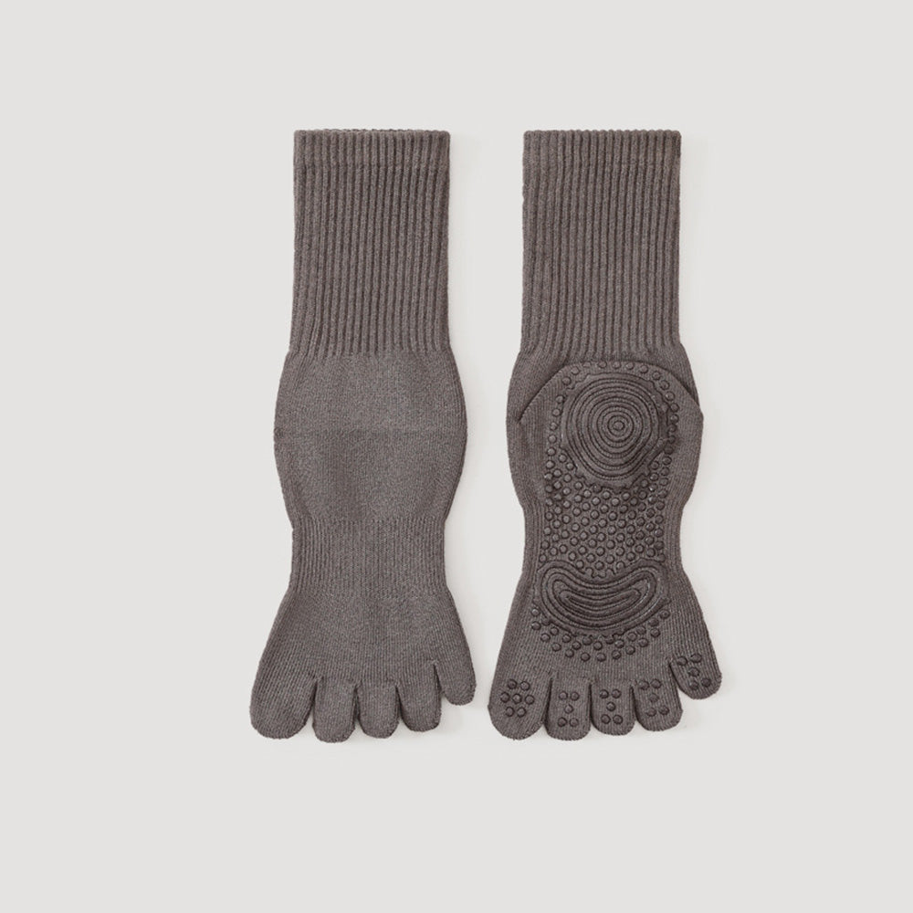 Simple Non-Slip Pilates Yoga Grip Toe Socks 6W8FSO860