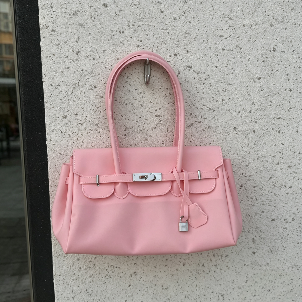 Trendy Candy Color Jelly Tote Shoulder Bag 6W10BBG2111