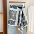 Boho Paisley Print Tie Waist Hip Scarf 6W6NSC232