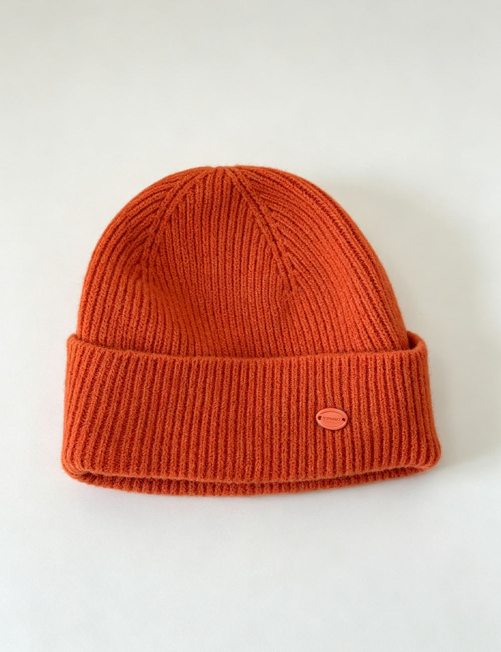 Simple Ribbed Knit Solid Color Beanie Hat 6W6HAT553