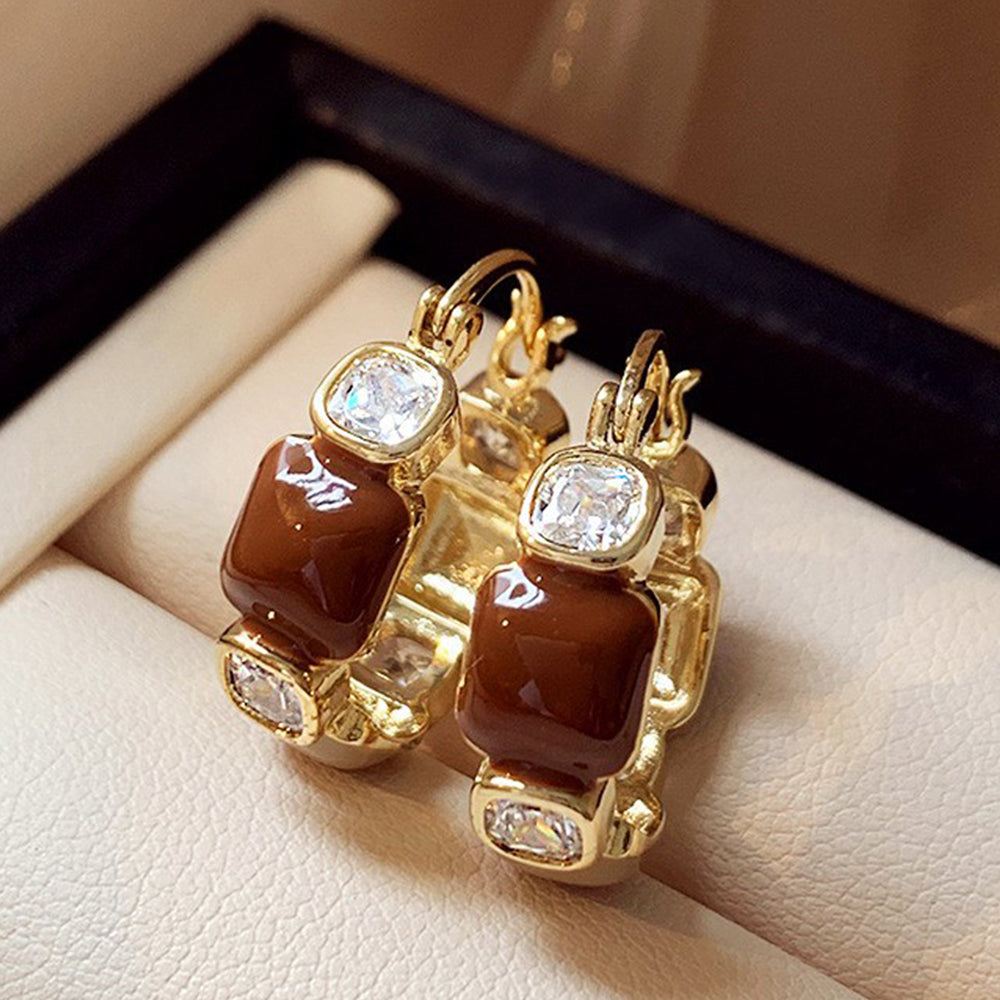 Geometric Stud Earrings - DippedShop Wholesale - #2723