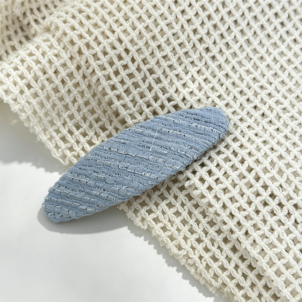 Simple Ruched Fabric No Crease Hair Clip 6W6HCP1620