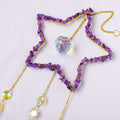 Star Crystal Suncatcher Pendant - DippedShop Wholesale - #6163