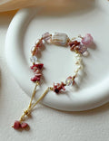Luxury Baroque Pearl Bracelet - DippedShop Wholesale - #4723