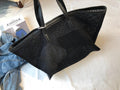 Stylish Solid Color Large Capacity Tote Bag 8CW6BBG462L