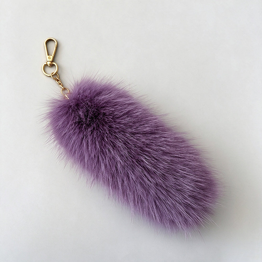 Fluffy Furry Keychain - DippedShop Wholesale - #5859
