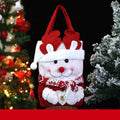 Christmas Santa Claus Plush Doll Gift Pouch Hangabg 6W10BOB1352