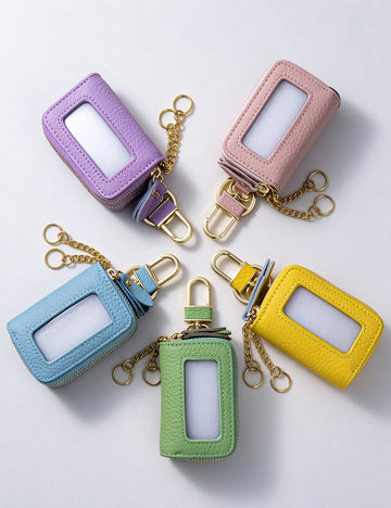 Dual Zipper Car Key Case - DippedShop Wholesale - #3235
