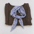 Retro Color Block Paisley Print Triangle Scarf 6W6NSC224