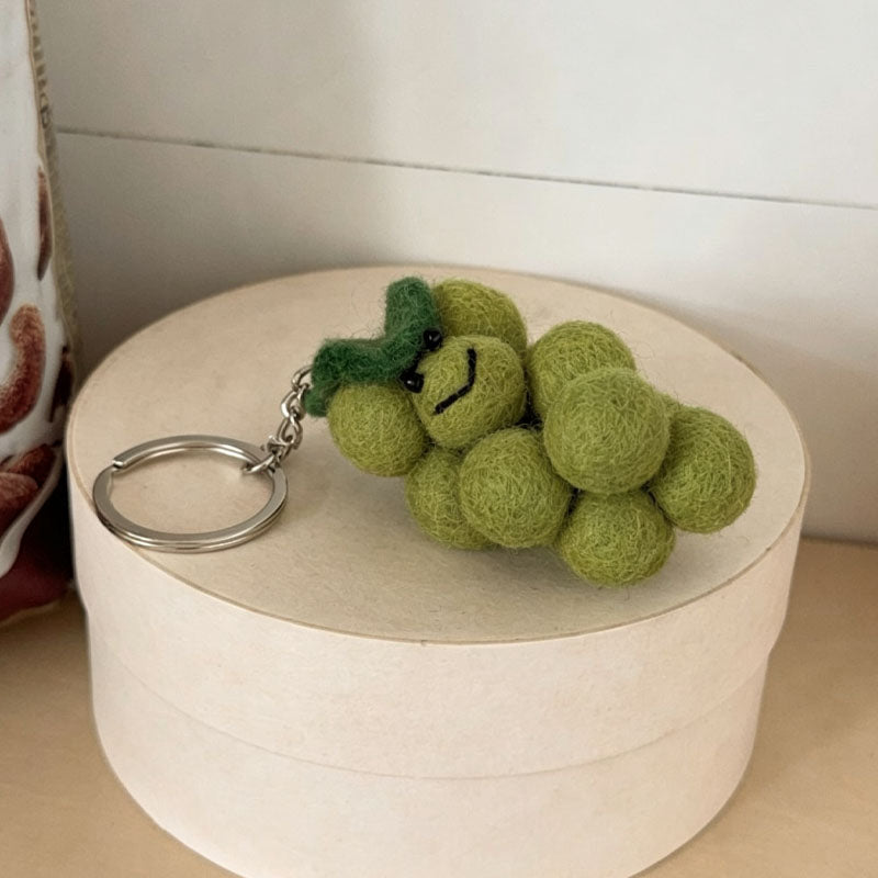 Cute Flush Fruit Keychain Bag Charm 6W10BBC365