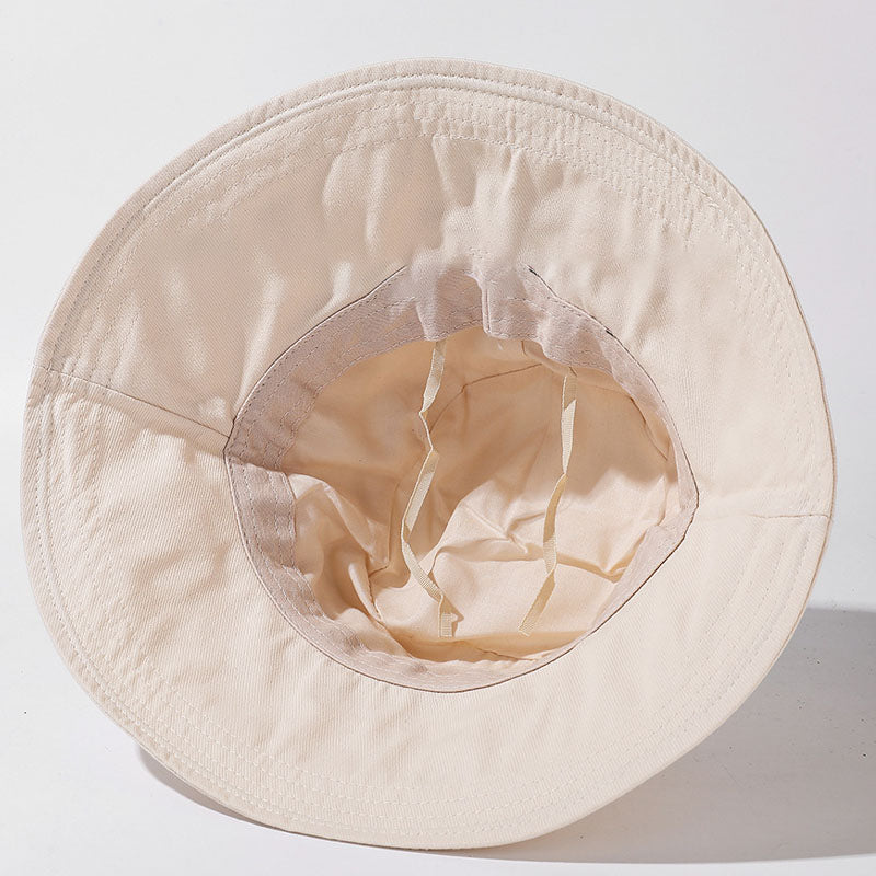 Minimalist Solid Color Bow Knot Bucket Hat 8BK6HAT162T