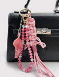 Handmade Agate Beaded Tassel Charm - DippedShop Wholesale - #0867