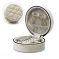 Trendy Solid Color Round Shape Ring Box 8CW6BOB292L