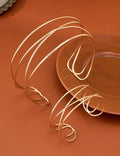 Minimailst Gold Plated Geometr - DippedShop Wholesale - #0355