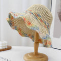 Boho Colorful Straw Hat - DippedShop Wholesale - #2563