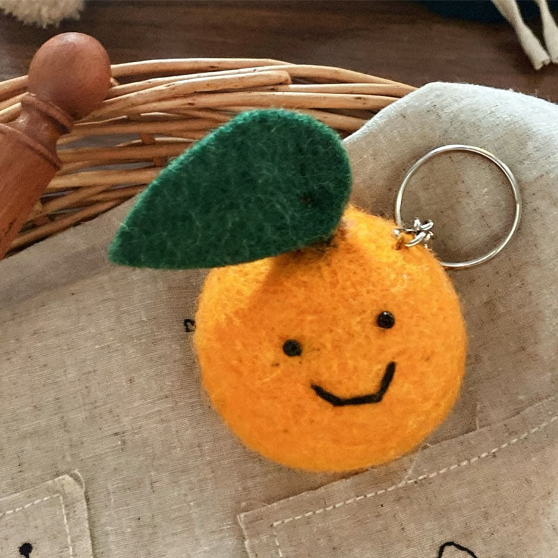 Cute Flush Fruit Keychain Bag Charm 6W10BBC365