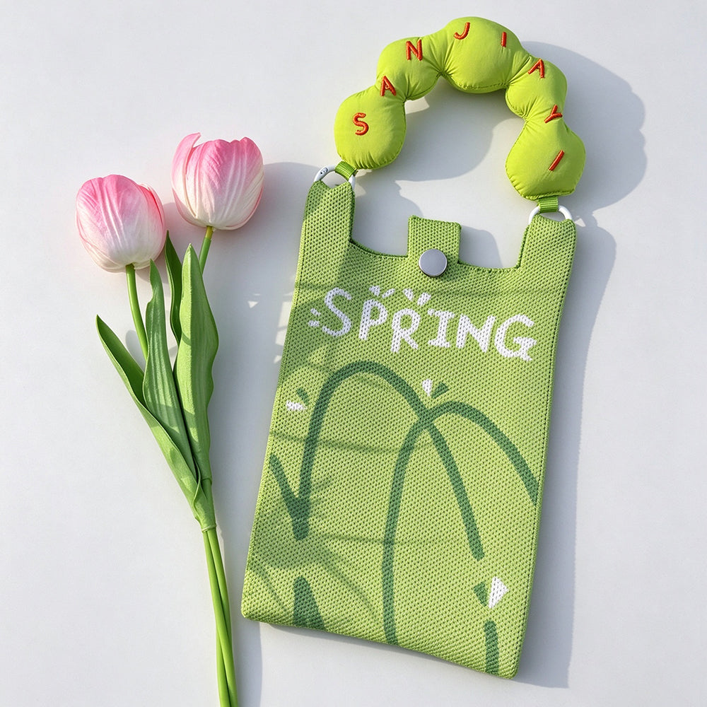 Cute Cartoon Knit Cell Phone - DippedShop Wholesale - #2755