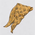 Retro Color Block Paisley Print Triangle Scarf 6W6NSC224