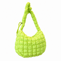 Minimalist Puffer Plaid Solid Color Crossbody Bag 6W10BBG1811