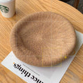 Trendy Solid Color Beret Breathable Beret Hat MK2CK6W6HAT62
