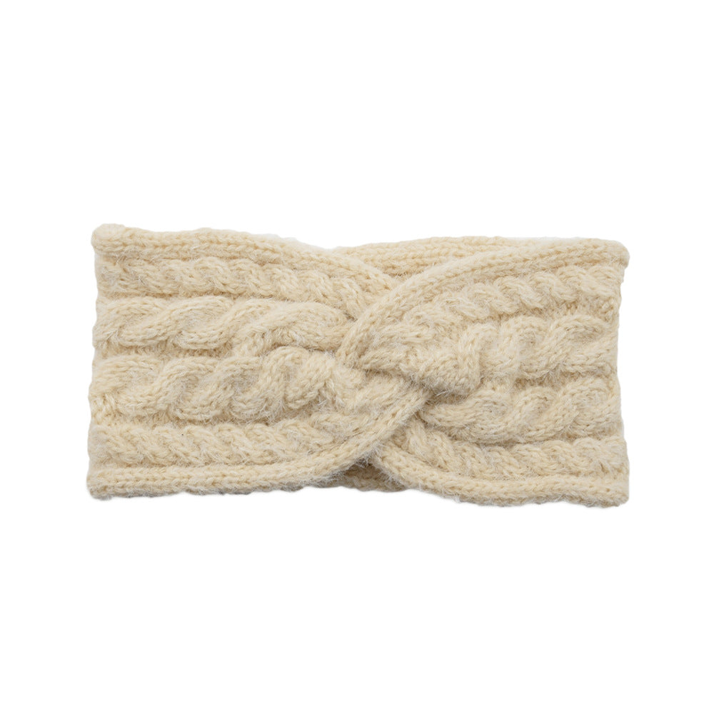 Twist Cross Knit Headband - DippedShop Wholesale - #0067