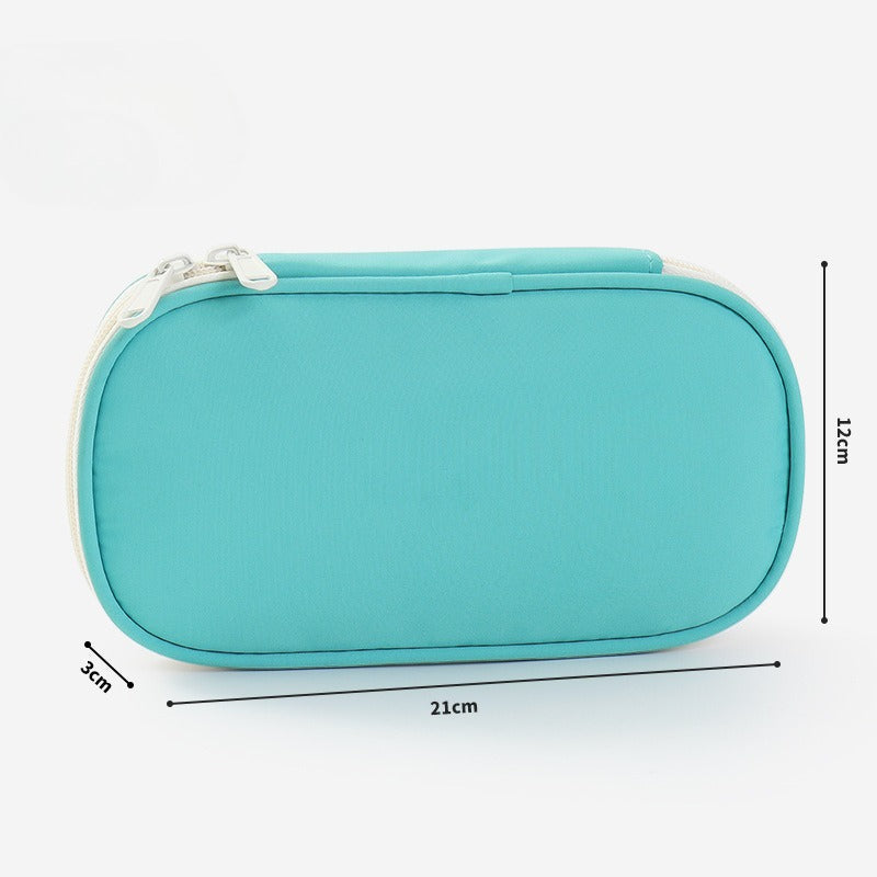 Cute Mini Oval Jewelry Organizer Bag 8CW6BOB300L
