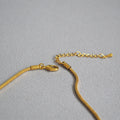 Gold Snake Chain Necklace - DippedShop Wholesale - #5971