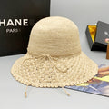 Minimalist Foldable Straw Hat - DippedShop Wholesale - #8819