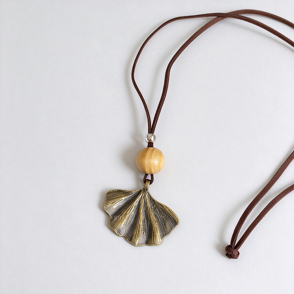 Wooden Hat Pendant Necklace - DippedShop Wholesale - #9523