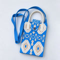 Boho Floral Print Knit Crossbody - DippedShop Wholesale - #1123