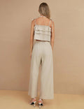 Flounce Sleeveless Set - DippedShop Wholesale - #8467