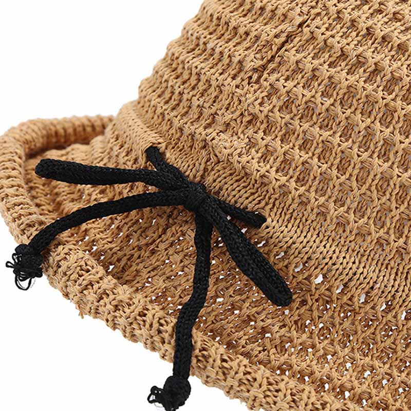 Elegant Bow Knot Bucket Hat - DippedShop Wholesale - #4355