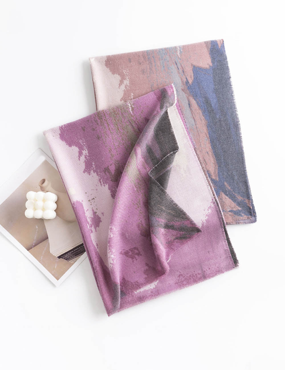 Imitation Cashmere Scarf - DippedShop Wholesale - #1987