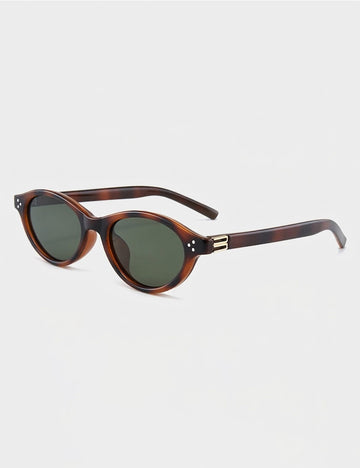 Oval Frame Acetate Cat-Eye Sunglasses MK2PPIM6W6GSG224