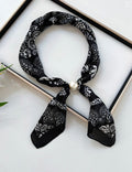 Color Block Silk Scarf - DippedShop Wholesale - #1699