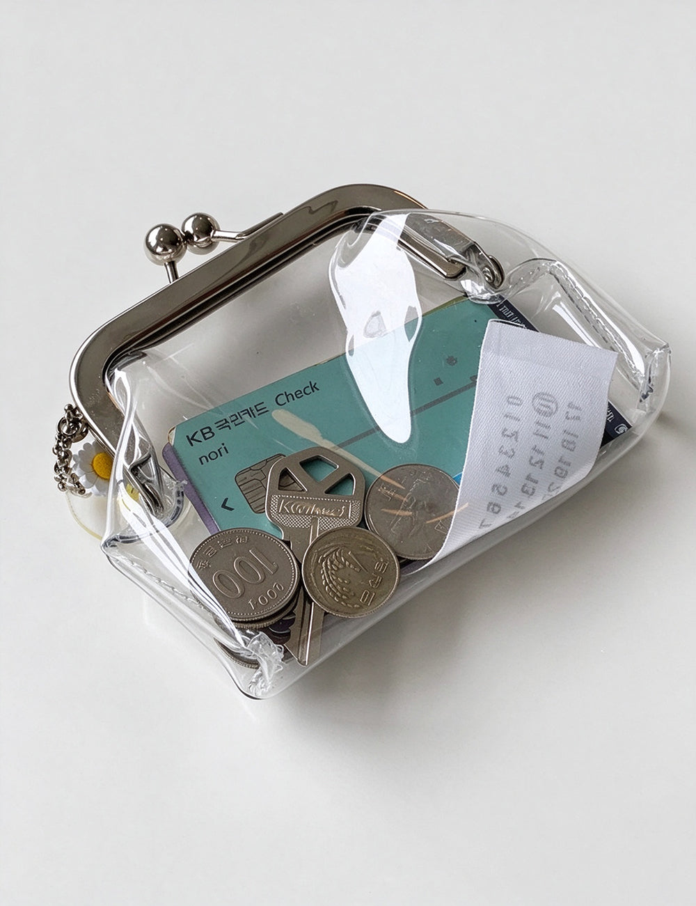 PVC Kiss-Lock Coin Purse - DippedShop Wholesale - #6675