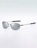 Oval Frame Polarized Cat-eye Sunglasses MK2PPIM6W6GSG206