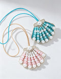 Pearl Shell Bag Charm - DippedShop Wholesale - #3539