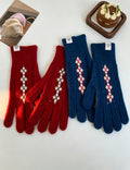 Trendy Cable Knit Christmas Touchscreen Warm Gloves 6W6GLO108