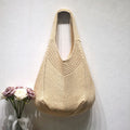 Casual Solid Color Large Capacity Shoulder Bag 6W10BBG1777