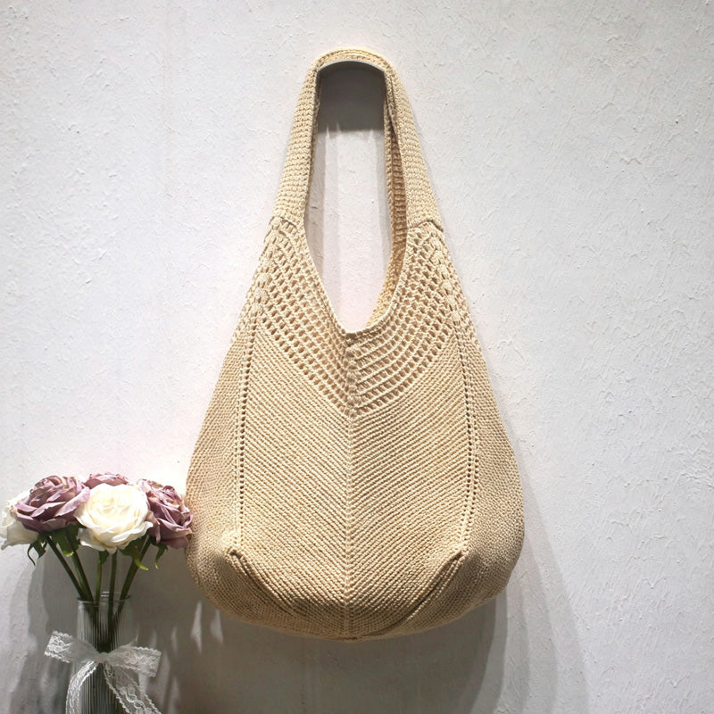 Casual Solid Color Large Capacity Shoulder Bag 6W10BBG1777